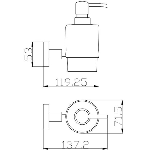 Дозатор для жидкого мыла Rav Slezak Colorado COA0303ZRK Розовый золотистый крацованный Дозатор для жидкого мыла Rav Slezak Colorado COA0303ZRK Розовый золотистый крацованный