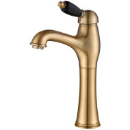 Смеситель для раковины Caprigo Adria-Uno Black Edition 02B-525-vot Бронза