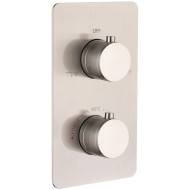 Смеситель для душа Boheme Cell 134-2-NB с термостатом Никель