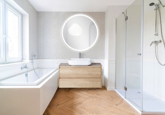 Зеркало BelBagno 100 SPC-RNG-1000-LED-TCH-WARM с подсветкой с подогревом с сенсорным выключателем Зеркало BelBagno 100 SPC-RNG-1000-LED-TCH-WARM с подсветкой с подогревом с сенсорным выключателем