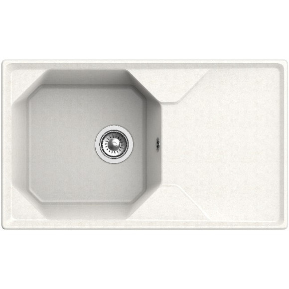 Кухонная мойка GranFest Unique GF-U-840L Белая Кухонная мойка GranFest Unique GF-U-840L Белая