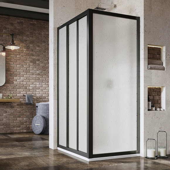 Душевая стенка Ravak Supernova APSS-90 940703R211 профиль Черный пластик Pearl Душевая стенка Ravak Supernova APSS-90 940703R211 профиль Черный пластик Pearl