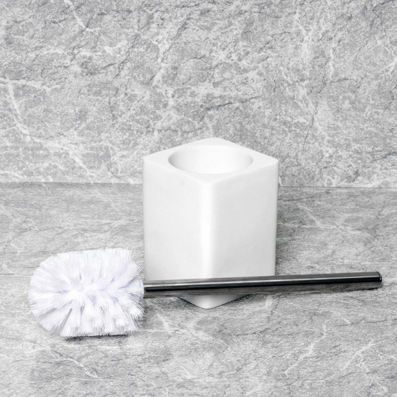 Ершик для унитаза WasserKRAFT Oder K-9627 Белый матовый Ершик для унитаза WasserKRAFT Oder K-9627 Белый матовый