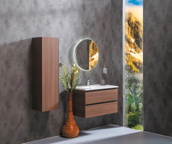 Шкаф пенал Boheme Armadi Art Capolda 35 849-120-D подвесной Dark wood Шкаф пенал Boheme Armadi Art Capolda 35 849-120-D подвесной Dark wood