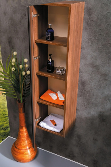 Шкаф пенал Boheme Armadi Art Capolda 35 849-120-D подвесной Dark wood Шкаф пенал Boheme Armadi Art Capolda 35 849-120-D подвесной Dark wood