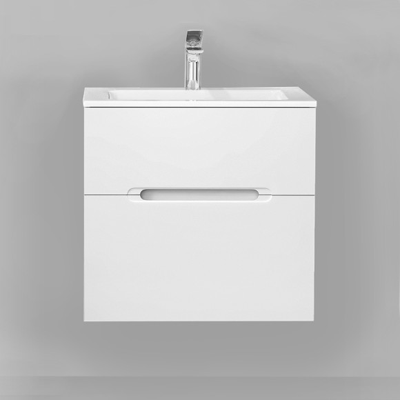 Тумба под раковину Jorno Modul 65 Mоl.01.62/P/W подвесная Белый глянец Тумба под раковину Jorno Modul 65 Mоl.01.62/P/W подвесная Белый глянец