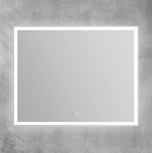 Зеркало BelBagno SPC-GRT 100 с сенсорным выключателем с подсветкой Зеркало BelBagno SPC-GRT 100 с сенсорным выключателем с подсветкой