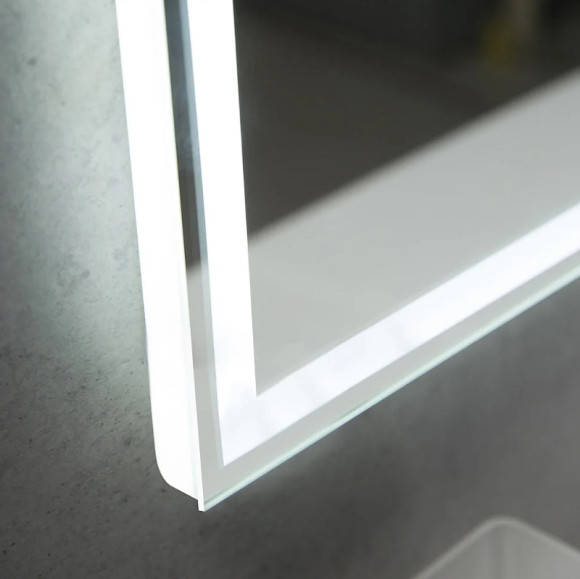 Зеркало BelBagno SPC-GRT 100 с сенсорным выключателем с подсветкой Зеркало BelBagno SPC-GRT 100 с сенсорным выключателем с подсветкой