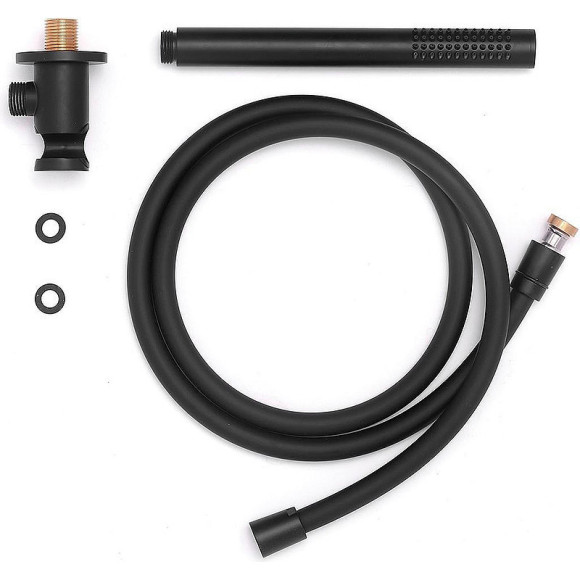 Душевой гарнитур Paffoni Master ZDUP094NO Черный матовый