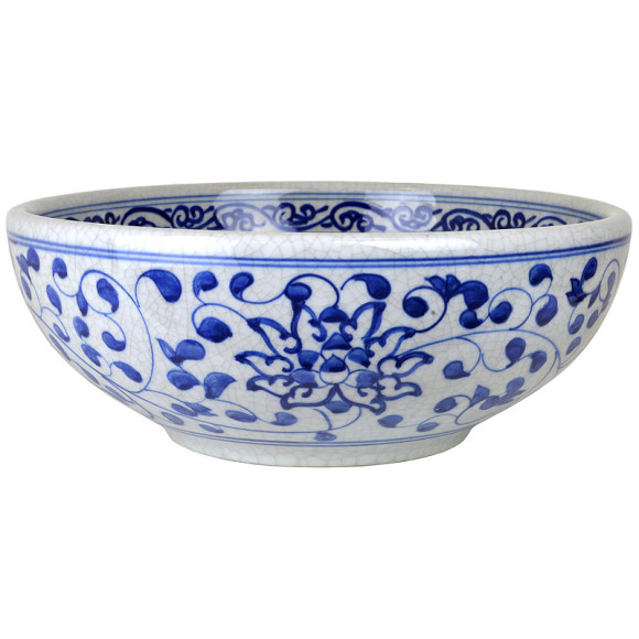 Раковина-чаша Bronze de Luxe Melody 40 2241 Синяя с искусственным состариванием Раковина-чаша Bronze de Luxe Melody 40 2241 Синяя с искусственным состариванием