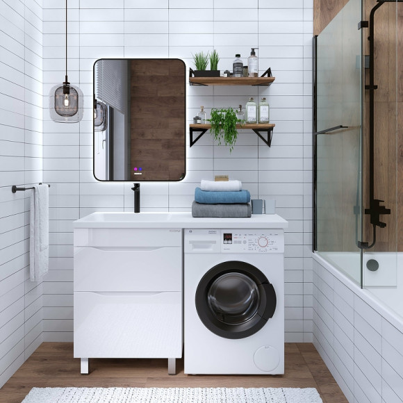 Тумба под раковину Grossman Вилар 120 126011 Белая