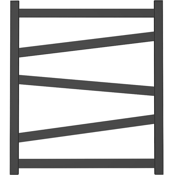 Водяной полотенцесушитель Point Феникс PN15156B П5 500x600 Черный Водяной полотенцесушитель Point Феникс PN15156B П5 500x600 Черный