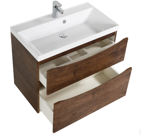 Тумба под раковину BelBagno Marino 60 MARINO-600-2C-SO-RW-P подвесная Rovere Moro Тумба под раковину BelBagno Marino 60 MARINO-600-2C-SO-RW-P подвесная Rovere Moro