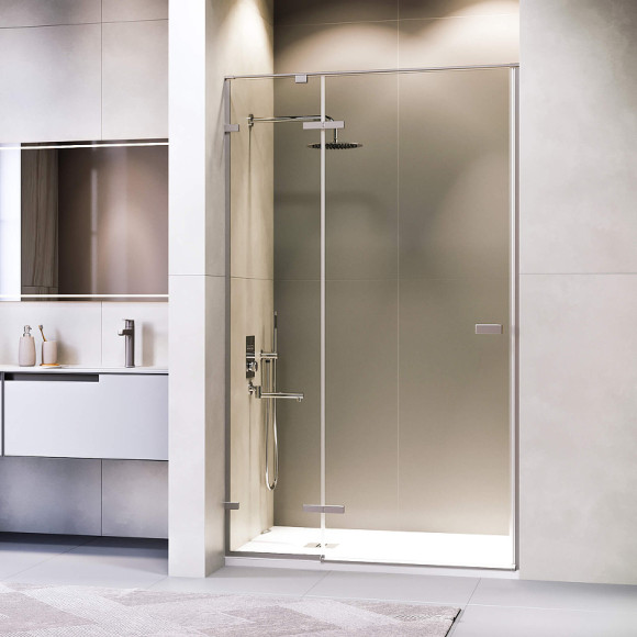 Душевая дверь RGW Stilvoll SV-004-Gr 150 353200415-110 профиль Серый стекло прозрачное