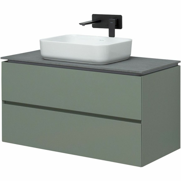 Тумба под раковину Allen Brau Infinity 100 1.21003.CGM подвесная Олива матовая Тумба под раковину Allen Brau Infinity 100 1.21003.CGM подвесная Олива матовая