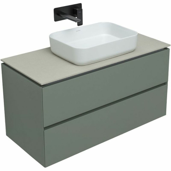 Тумба под раковину Allen Brau Infinity 100 1.21003.CGM подвесная Олива матовая Тумба под раковину Allen Brau Infinity 100 1.21003.CGM подвесная Олива матовая