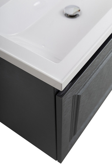 Тумба под раковину Cezares Giubileo 80 GIUBILEO-N-80-1C-SO-TIT-P подвесная Титан