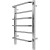 Электрический полотенцесушитель Terminus Евромикс квадро П6 400х650 4670078531223 Хром