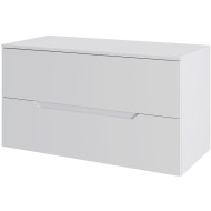 Тумба под раковину Orange Line 100 Li-100TuwMDF подвесная Белая матовая