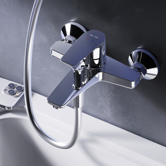 Смеситель для ванны AM.PM Gem F90A10000 Хром Смеситель для ванны AM.PM Gem F90A10000 Хром