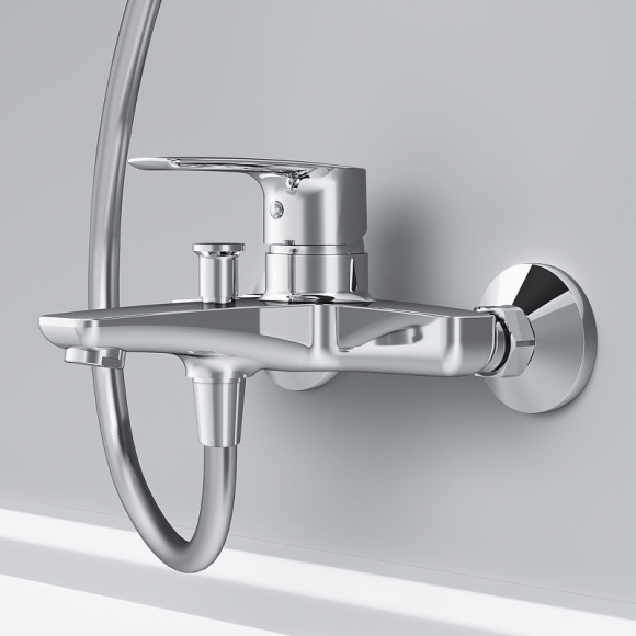 Смеситель для ванны AM.PM Gem F90A10000 Хром Смеситель для ванны AM.PM Gem F90A10000 Хром