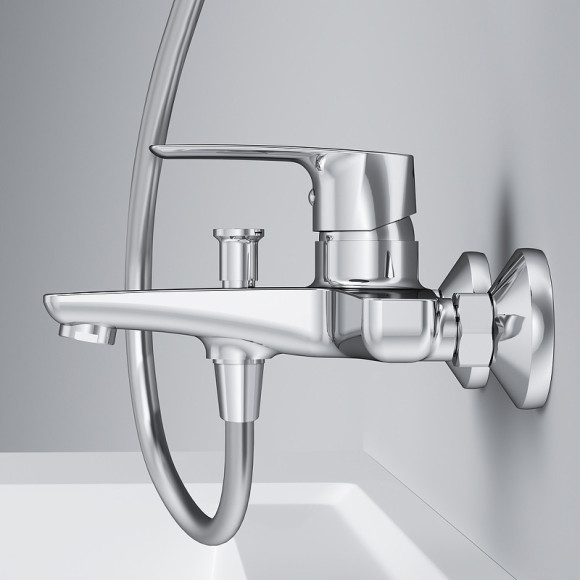 Смеситель для ванны AM.PM Gem F90A10000 Хром Смеситель для ванны AM.PM Gem F90A10000 Хром