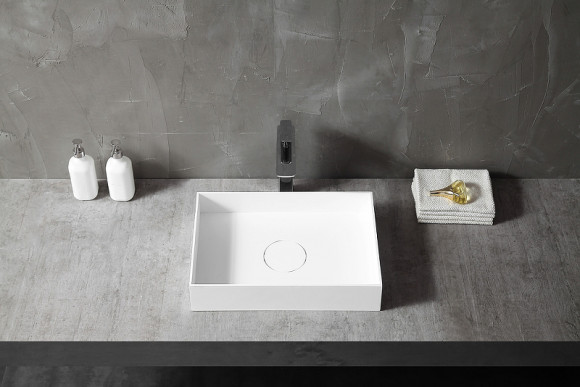 Раковина-чаша Abber Stein 50 AS2621 Белая матовая