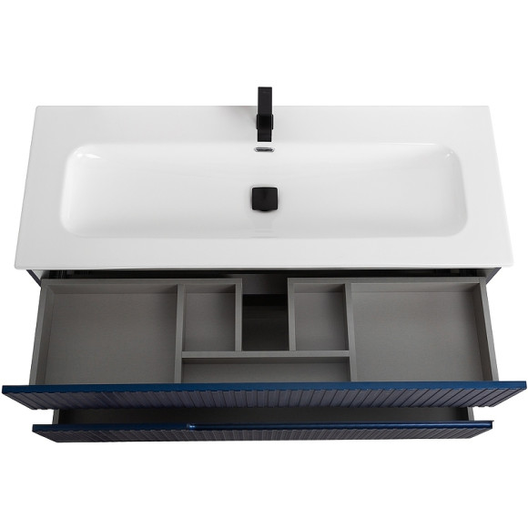 Тумба под раковину Cezares Duet-N 120 DUET-N-1200-2C-SO-SPF-P подвесная Sapfiro