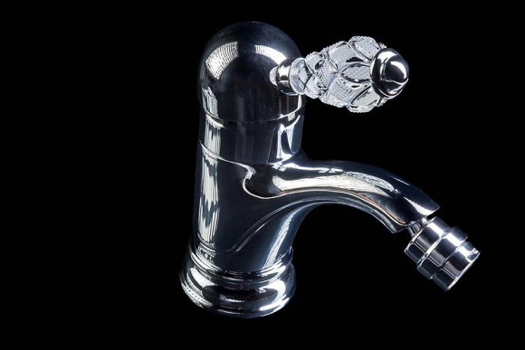 Смеситель для биде Boheme Crystal 266-CRST Хром