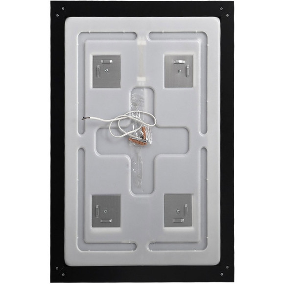 Зеркало BelBagno Kraft 50 SPC-KRAFT-500-900-SENS-NERO с подсветкой Черное с сенсорным выключателем Зеркало BelBagno Kraft 50 SPC-KRAFT-500-900-SENS-NERO с подсветкой Черное с сенсорным выключателем