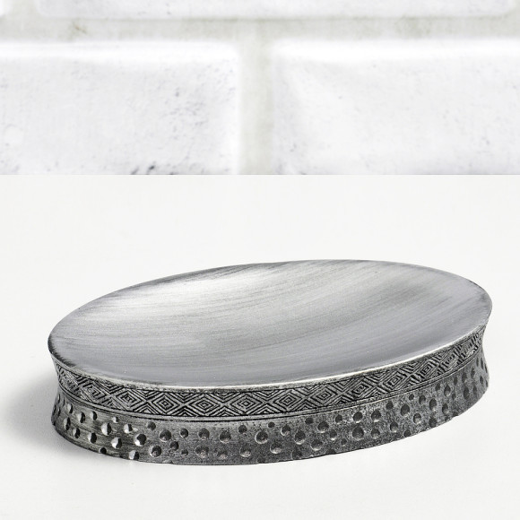 Мыльница WasserKRAFT Salm K-7629 Серая Мыльница WasserKRAFT Salm K-7629 Серая