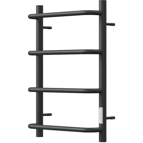 Электрический полотенцесушитель Point Ника PN08846B П4 400x600 диммер справа Черный Электрический полотенцесушитель Point Ника PN08846B П4 400x600 диммер справа Черный