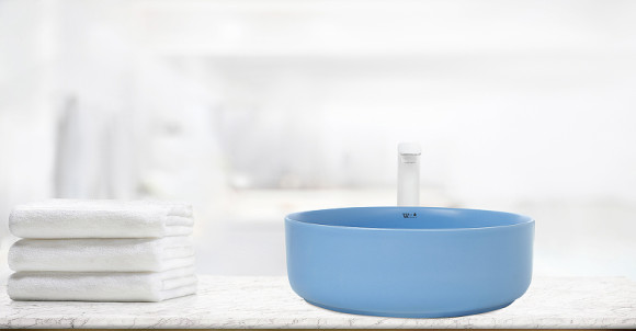 Раковина-чаша WeltWasser Elbach 3134 MBL 35 10000004518 Голубой матовый Раковина-чаша WeltWasser Elbach 3134 MBL 35 10000004518 Голубой матовый