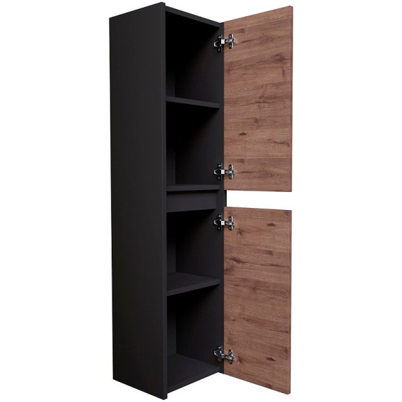 Шкаф пенал Grossman Смарт 30 303011 подвесной Веллигтон Графит Шкаф пенал Grossman Смарт 30 303011 подвесной Веллигтон Графит