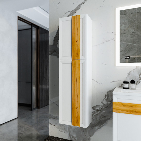 Подвесной шкаф Бриклаер Берлин 40 4627125416118 Белый глянец Подвесной шкаф Бриклаер Берлин 40 4627125416118 Белый глянец