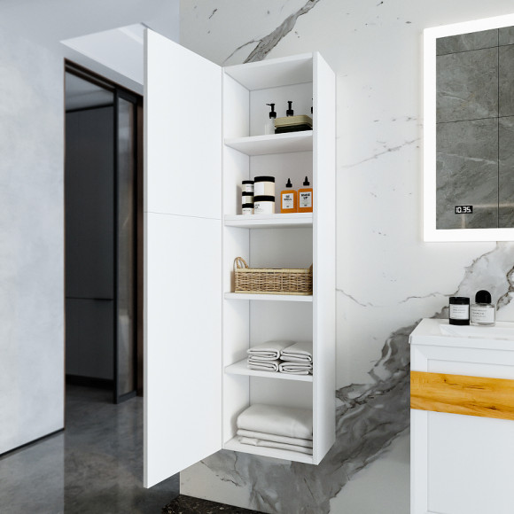 Подвесной шкаф Бриклаер Берлин 40 4627125416118 Белый глянец Подвесной шкаф Бриклаер Берлин 40 4627125416118 Белый глянец