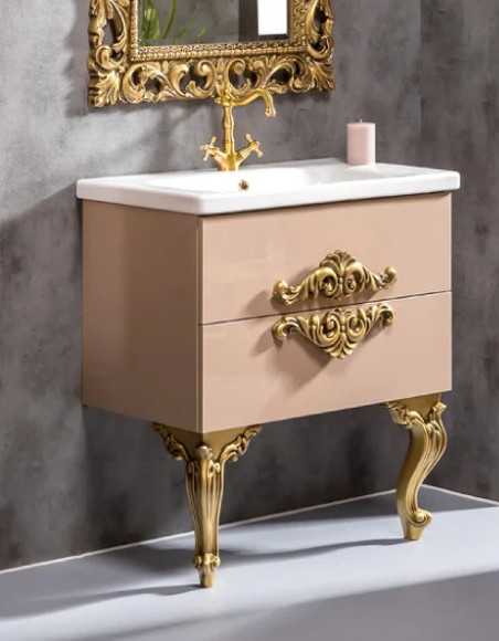 Тумба под раковину Boheme Armadi Art NeoArt 80 830-080-CP подвесная Cappucino