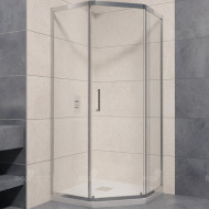 Душевой уголок RGW Passage PA-86 100х120 38088602-11 профиль Хром стекло прозрачное