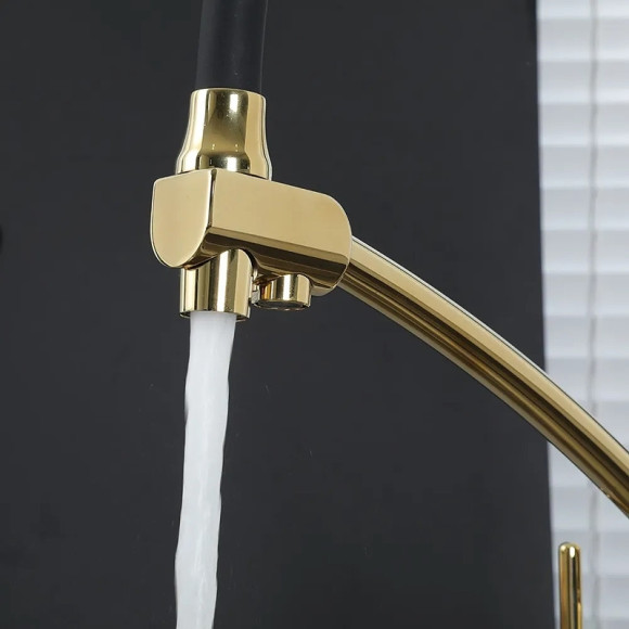 Смеситель для кухни Gappo G4398-13 Золото Черный Смеситель для кухни Gappo G4398-13 Золото Черный