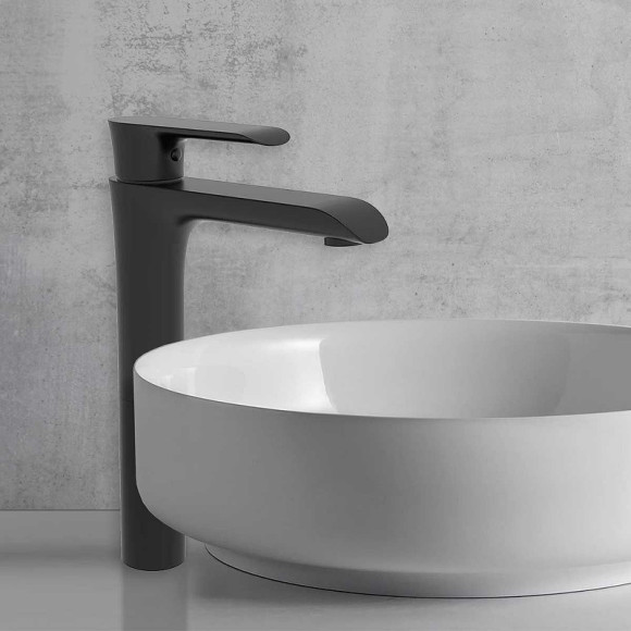 Смеситель для раковины Vincea Esse VBF-1E2MB Черный матовый Смеситель для раковины Vincea Esse VBF-1E2MB Черный матовый