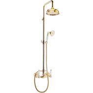 Душевая система Webert Ottocento OT760405010 Золото Душевая система Webert Ottocento OT760405010 Золото
