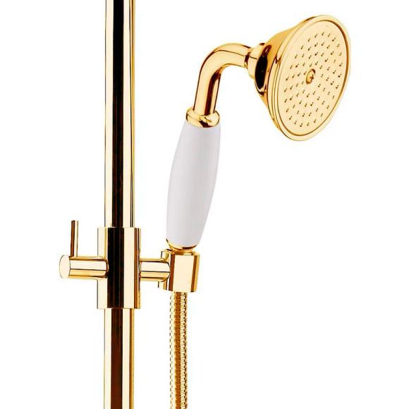 Душевая система Webert Ottocento OT760405010 Золото Душевая система Webert Ottocento OT760405010 Золото