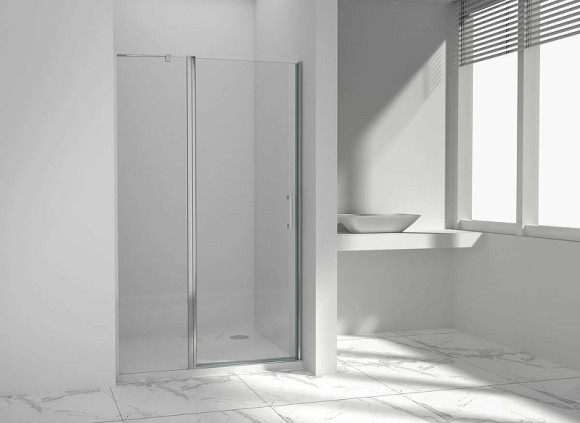 Душевая дверь Vincea Orta 100 VPP-1O100CL профиль Хром стекло прозрачное