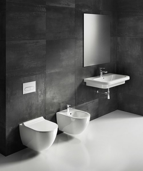 Биде Ravak Uni Chrome X01517 подвесное Белое