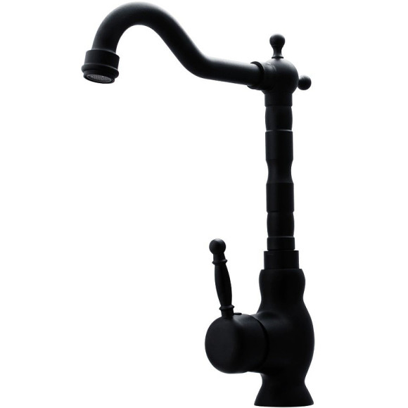 Смеситель для кухни Swedbe Selene 7141 Черный матовый Смеситель для кухни Swedbe Selene 7141 Черный матовый