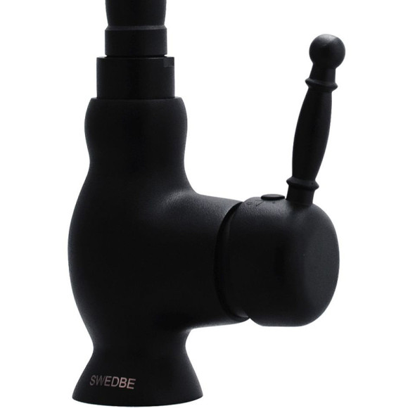 Смеситель для кухни Swedbe Selene 7141 Черный матовый Смеситель для кухни Swedbe Selene 7141 Черный матовый