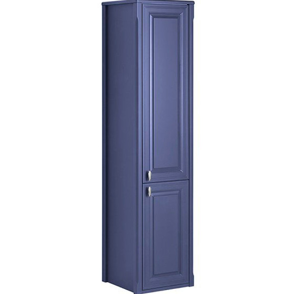 Шкаф пенал ASB-Woodline Кастелло 40 12070 подвесной Пейна (Синий)