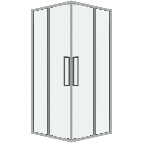 Душевой уголок Grossman Cosmo 90х90 300.K33.02.9090.10.00 профиль Хром стекло прозрачное