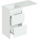 Тумба под раковину Orange Sistema 110 ST-50TUW Белая глянцевая Тумба под раковину Orange Sistema 110 ST-50TUW Белая глянцевая