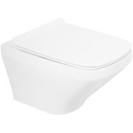 Унитаз BelBagno Sela BB3201CHR/BB3201SC подвесной Белый с сиденьем Микролифт Унитаз BelBagno Sela BB3201CHR/BB3201SC подвесной Белый с сиденьем Микролифт